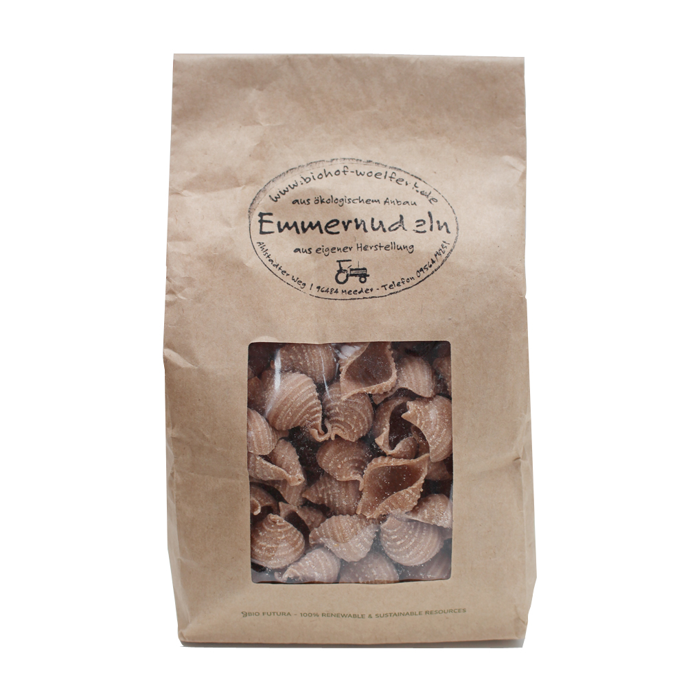 Bioland Emmernudeln Muscheln 300g