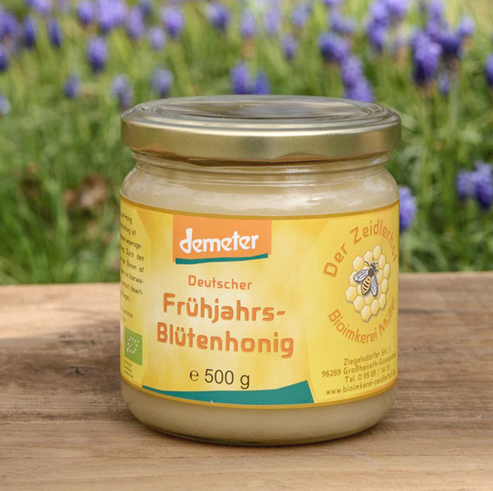 Demeter Frühjahrs-Blütenhonig 500g